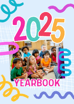 Bright Colorful Cute Funny Yearbook-154